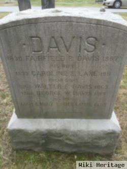 Walter F. Davis