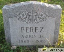 Abdon Perez, Jr