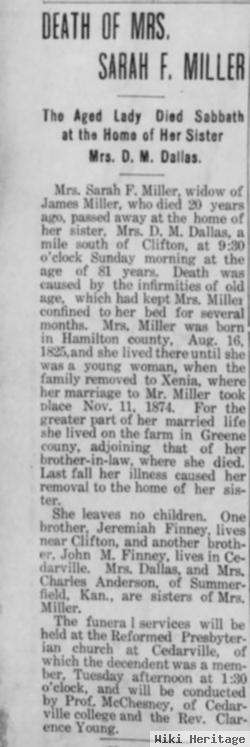 Sarah Finney Miller