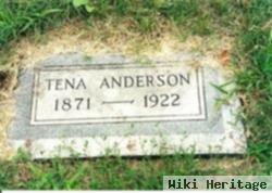 Albertina J. "tena" Sundback Anderson