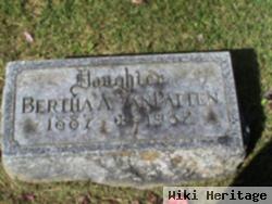 Bertha A. Van Patten