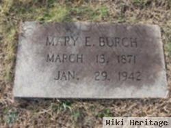 Mary E Smith Burch