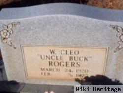 W Cleo "uncle Buck" Rogers