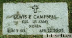 Lewis E Campbell