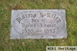 Martha E Siebert Riley