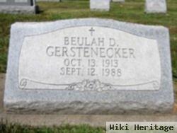 Beulah D. Gerstenecker