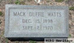 Mack Duff Watts