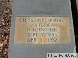 Christine Moore English