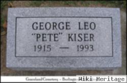 George Leo "pete" Kiser