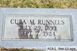 Cuba M. Runnels