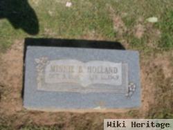 Minnie B Holland