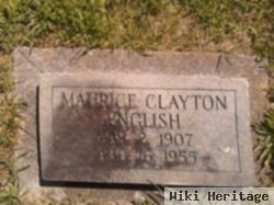 Maurice Clayton English