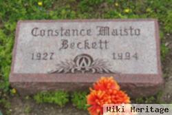 Constance Maisto Beckett