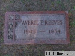 Averil E Reeves