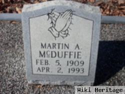 Martin A Mcduffie