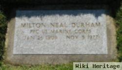 Milton Neal Durham