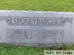 James M Sponeybarger