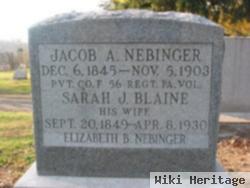 Jacob A Nebinger