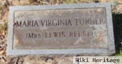 Maria Virginia Turner Reese