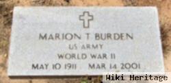 Marion Travis Burden