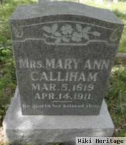 Mary Ann Insall Calliham