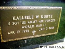 Kalleele W. "k.w." Kurtz