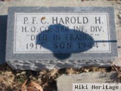 Pfc Harold H Sweigard