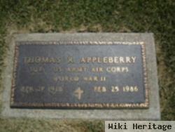 Thomas R Appleberry