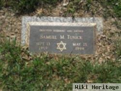 Samuel M Tunick