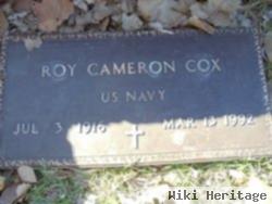 Roy Cameron "jack" Cox