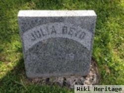 Julia C Fisher Deyoe