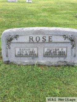 Sarah Jane Stephens Rose