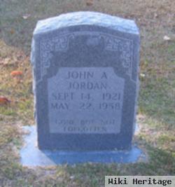 John A Jordan