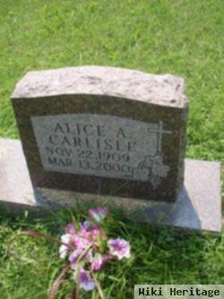 Alice A Carlisle