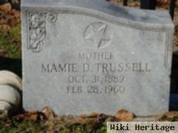 Mary Agnes "mamie" Downey Trussell