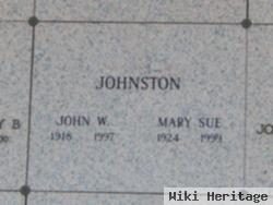 John W Johnston