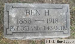 Ben H. Schultz