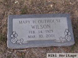 Mary H Outhouse Wilson