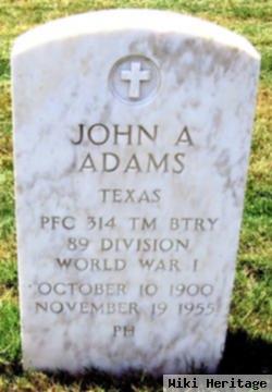 John A Adams