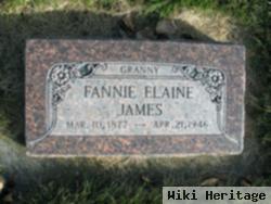 Fannie Elaine Morgaridge James