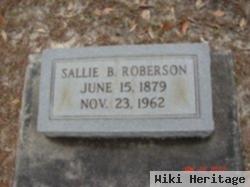 Sallie Annie Broadhurst Roberson