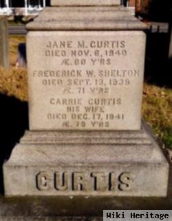 Jane M Curtis