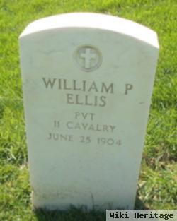 Pvt William P Ellis