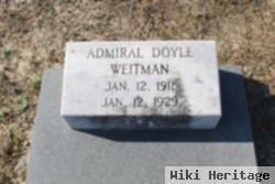 Admiral Doyle Weitman