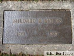 Mildred Elizabeth Nicol Myers