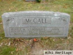 2Lt Donald E. Mccall