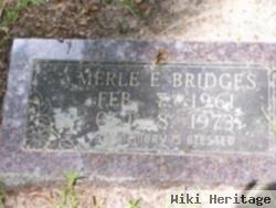 Merle Edward Bridges