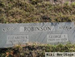 George T Robinson