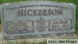 George W Nickerson