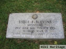 Estle F. Blevins